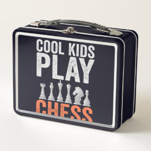 Lunch Box Enfants cool Jouer aux échecs Amoureux du jeu d'éc