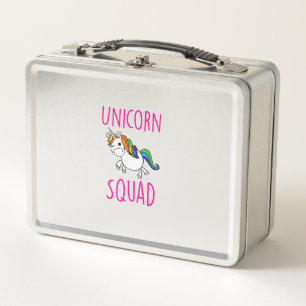 Lunch Box Équipe de licorne Mignonne Drôle de licorne Party 