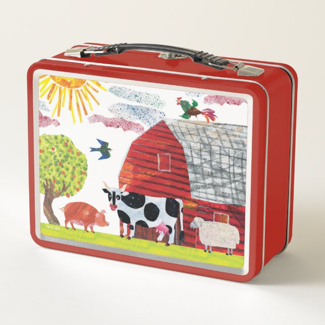 Lunch Box Eric Carle | Paysage coloré (Dos)