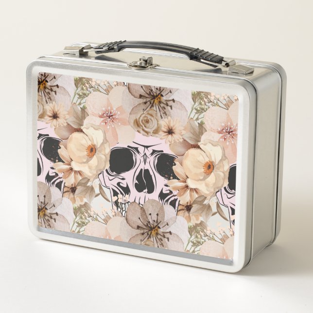Lunch Box ESCALE DE FLEURS vintages (Devant)