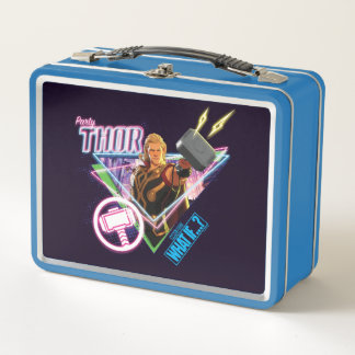 Lunch Box Et Si... ? | Party Thor Neon Graphic