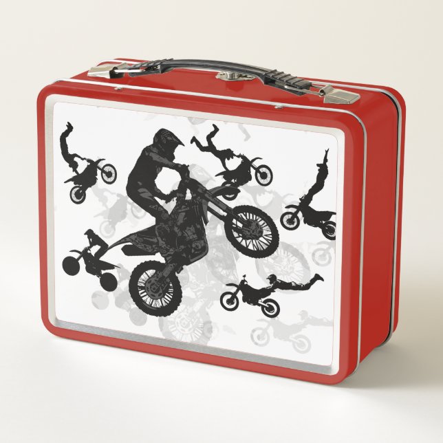 Lunch Box Etapes Motocross Extrêmes (Dos)