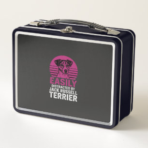 Lunch Box Facilement distrait par Jack Russell Terrier
