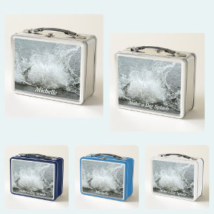 Lunch Box Faites une grande éclaboussure d'eau du lac