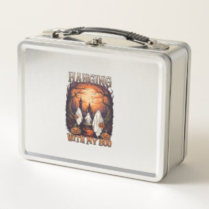 Lunch Box Fantômes de Boo suspendus Citrouilles Lune pleine