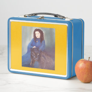 Lunch Box Femme avec Black Panther Boîte à lunch en métal