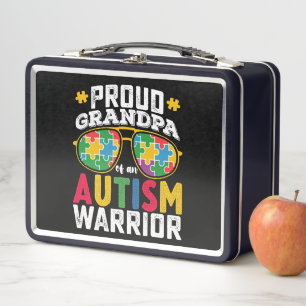 Lunch Box Fier grand-père d'une famille de guerriers contre