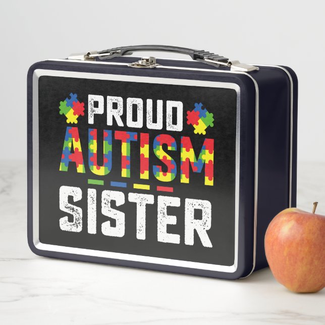 Lunch Box Fière Autisme Soeur Sensibilisation Famille Autist (En situation)