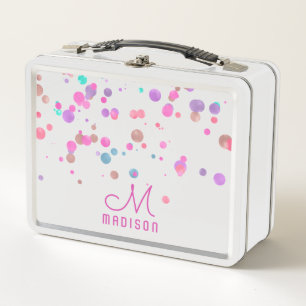 Lunch Box Fille Sirène Parties scintillant & Foil Confetti M