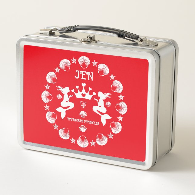 Lunch Box Fille Sirène Princesse (Devant)