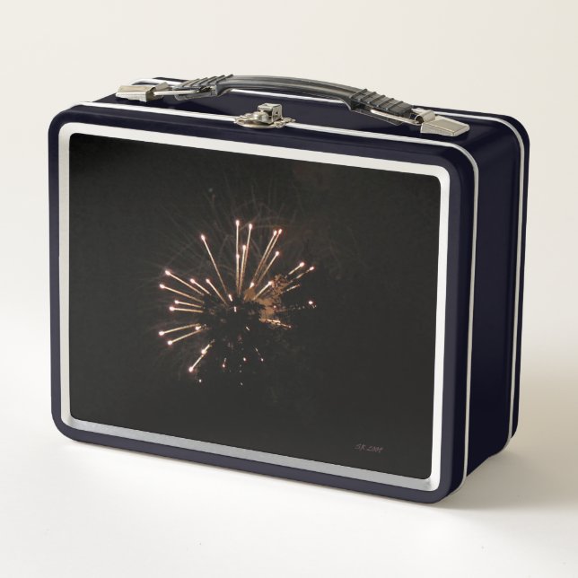 Lunch Box Fireworks 5 noir lunbox (Devant)