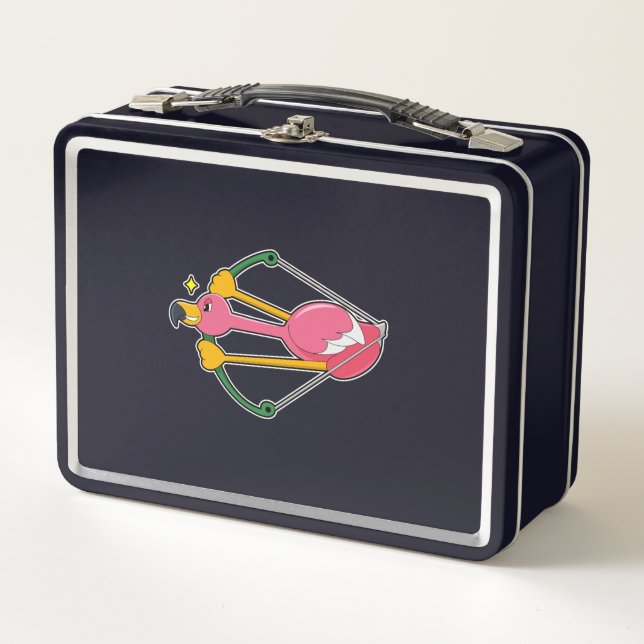 Lunch Box Flamingo as Arrow (Devant)