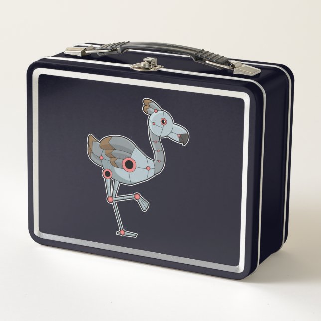 Lunch Box Flamingo as Robot (Devant)