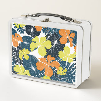 Lunch Box Fleur de printemps : Vintage texture florale
