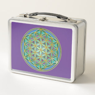 Lunch Box FLEUR DE VIE - Conception de géométrie sacrée 1