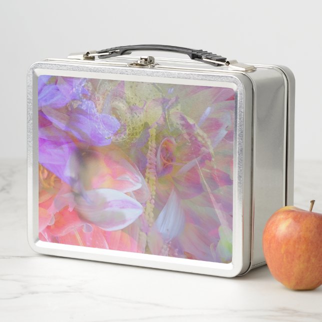 Lunch Box Fleur Fée Double exposition Imaginaire Art (En situation)