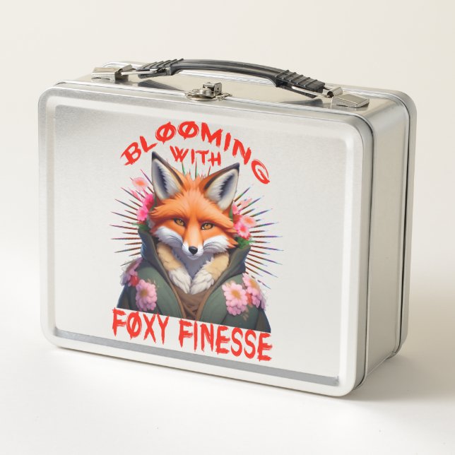 Lunch Box Fleur Fox Mode esthétique (Devant)