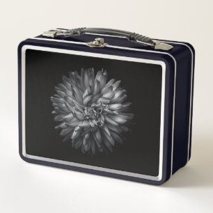 Lunch Box Fleurs jardins En Noir Et Blanc 20