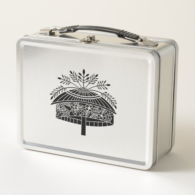 Lunch Box Flower hat (Devant)