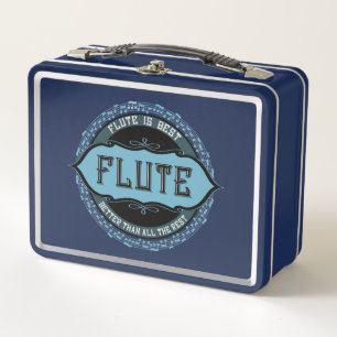 Lunch Box Flute Best Music Note Circle