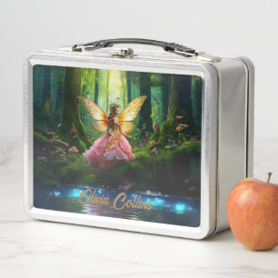 Lunch Box Foire magique personnalisée dans la forêt boisée