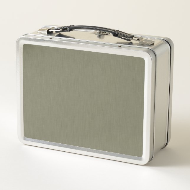 Lunch Box Fond texturé vert olive calme et simple (Dos)