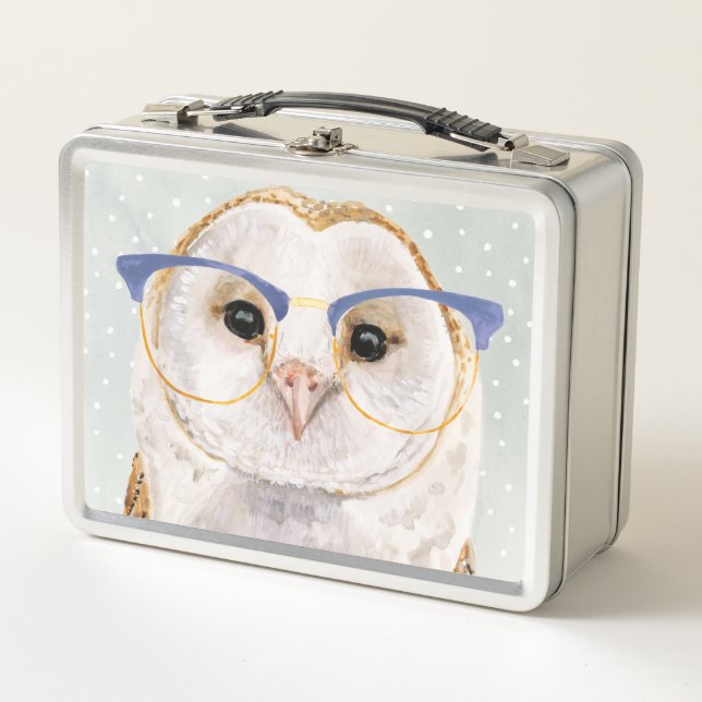 Lunch Box Forester à quatre roues | Wise Owl (Devant)