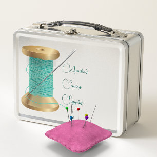 Lunch Box Fournitures de couture d'aiguilles et de filetage