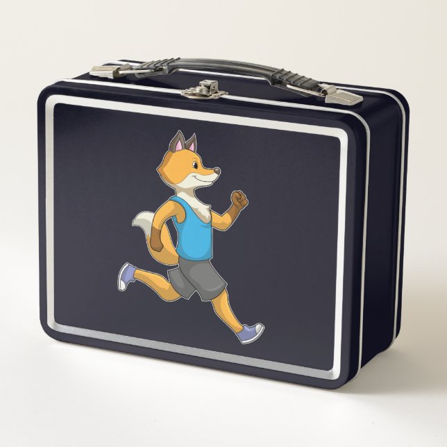 Lunch Box Fox comme coureur à Running (Devant)