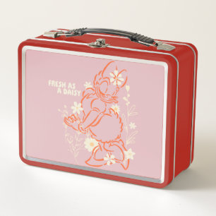 Lunch Box Frais comme une marguerite graphique floral minima