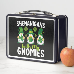 Lunch Box Fredonnements avec mes gnomes Gnome St Patrick's D