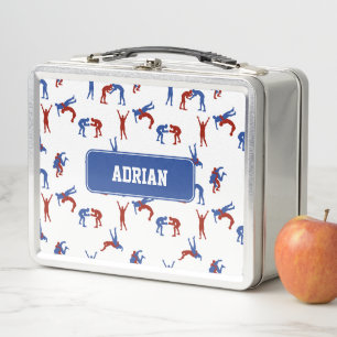 Lunch Box Freestyle Greco Motif de lutte romaine