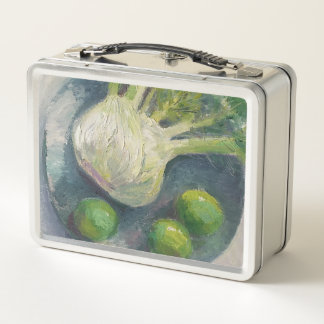 Lunch Box Fruits et légumes Limites de fenouil sur plaque bl