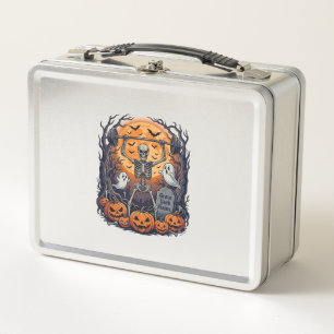 Lunch Box Gains de cour de récréation Squelette soulevant Ha