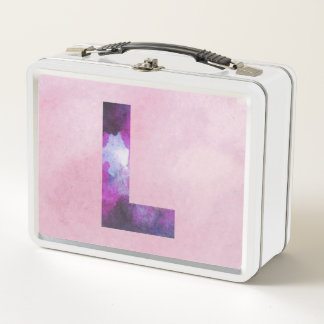 Lunch Box Galaxie de l'espace rose et pourpre L
