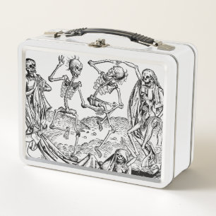 Lunch Box Gamelle macabre de Danse de squelettes