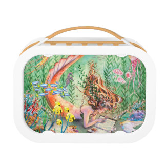 Lunch Box Gamelle orange de sirène