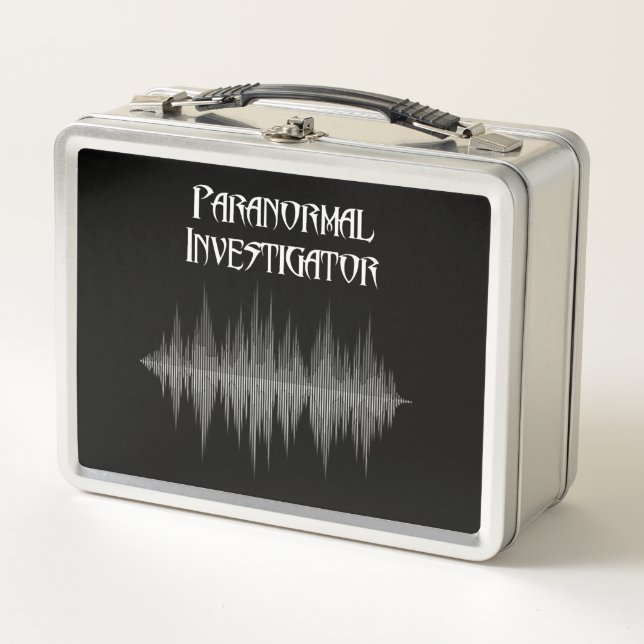 Lunch Box Gamelle paranormale d'investigateur (Devant)