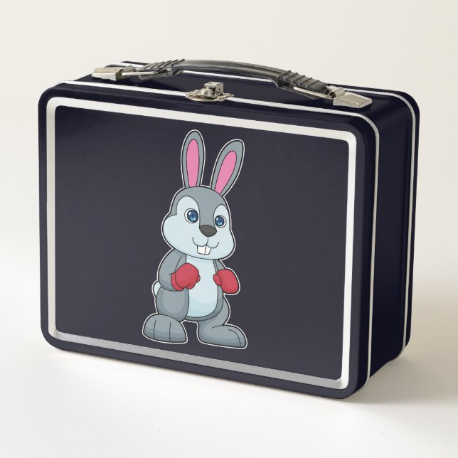 Lunch Box Gants de boxe de boxe de lapin (Devant)