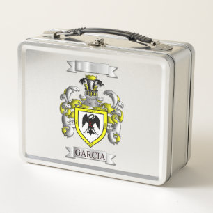 Lunch Box Garcia Family Surname And Shield