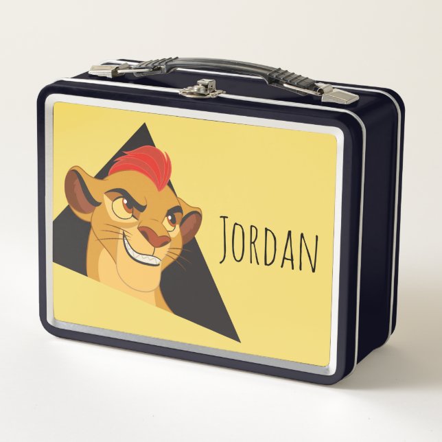 Lunch Box Garde de Lion| Kion Character Art - Personnalisé (Devant)