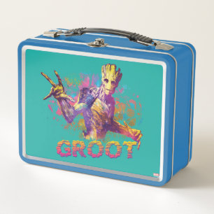Lunch Box Gardiens de la Galaxie   Groot Neon Graphic
