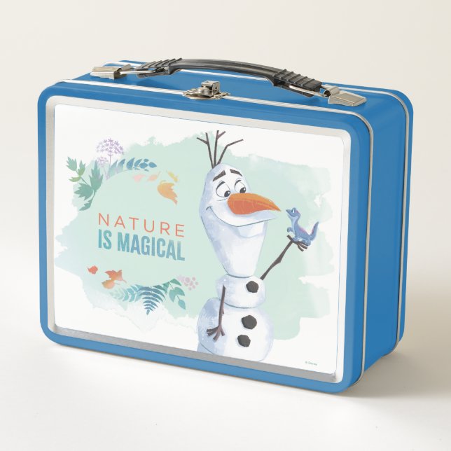 Lunch Box Gelée 2 : Olaf| La Nature Est Magique (Devant)