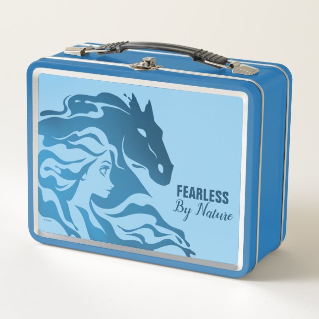 Lunch Box Gelée 2 : Silhouette D'Aquarelle Elsa Et Nokk (Devant)