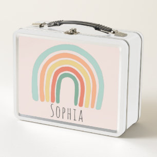 Lunch Box Girls Cute Boho Rainbow School pour enfants
