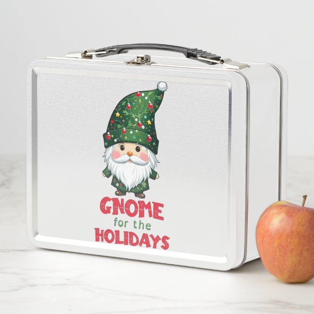 Lunch Box Gnome Pour Les Vacances Drôle & Adorable Noël (En situation)