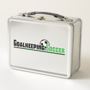Lunch Box Goalkeeper.Boîte à lunch de soccer
