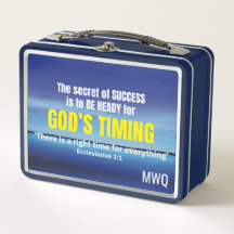 GODS TIMING Inspirational Christian Quote
