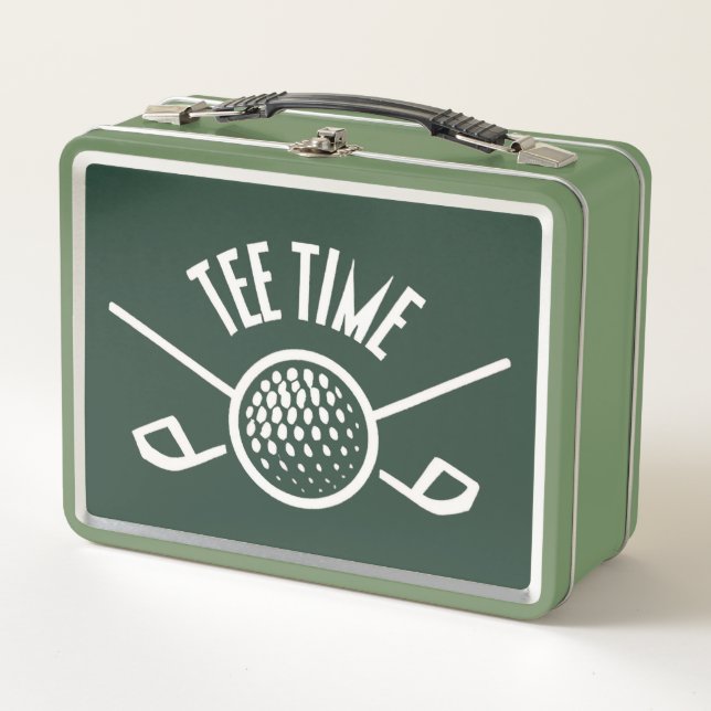 Lunch Box Golfers Tee Time (Devant)