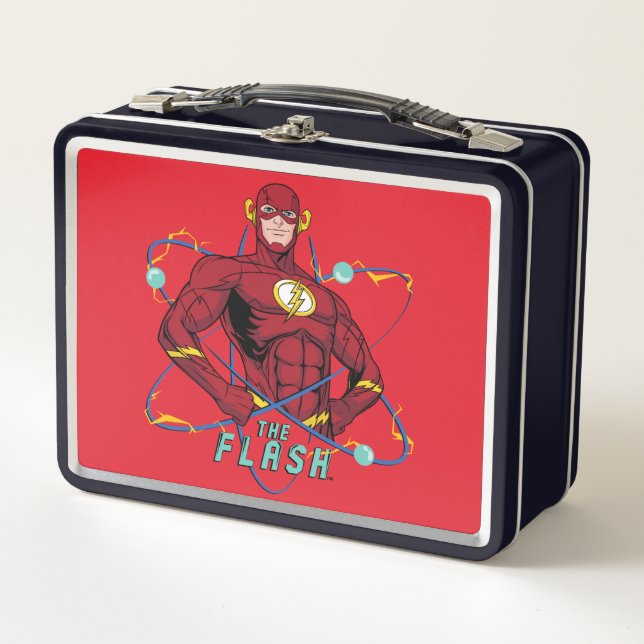 Lunch Box Graphique atomique Flash de dessin (Devant)